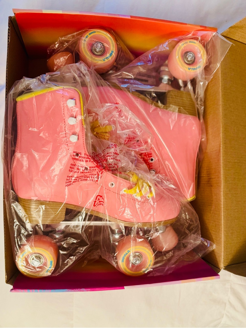 🛼 NEW Impala Quad Roller Skates – Women’s Size 8 – Pink/Yellow